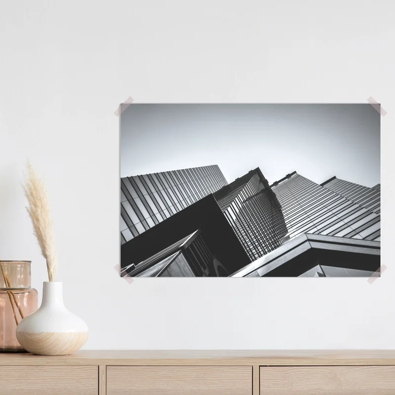 Poster Hongkong hochhaus perspektive Poster Hongkong hochhaus perspektive