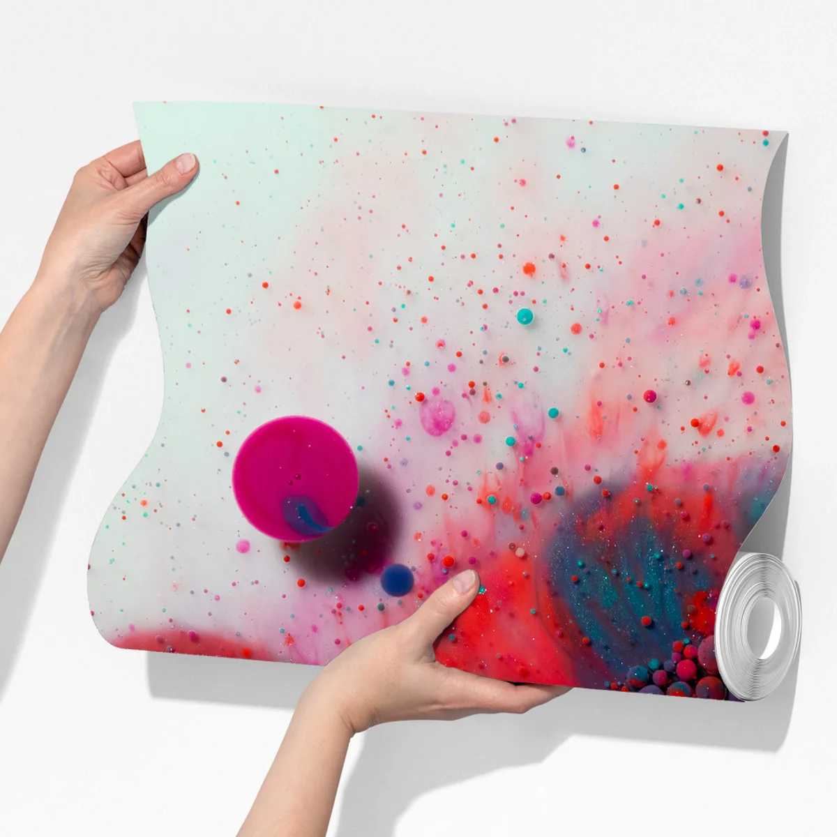 Fototapete lebendige marmorierte farbexplosion Fototapete lebendige marmorierte farbexplosion