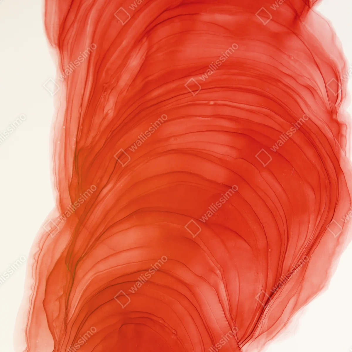 Poster roter fließender aquarell abstrakt • Poster bei Wallnifity® Poster roter fließender aquarell abstrakt • Poster bei Wallnifity®