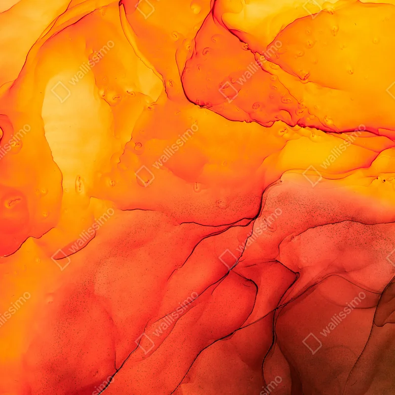 Kühlschrankaufkleber lebendige orange abstrakte alkoholkunst Kühlschrankaufkleber lebendige orange abstrakte alkoholkunst