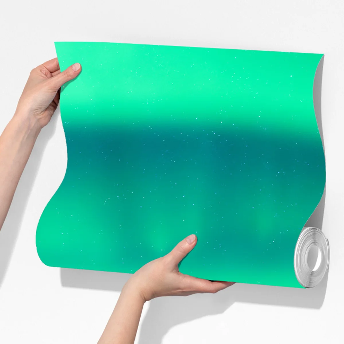 Fototapete nordlicht über Vestrahorn, Stokksnes Fototapete nordlicht über Vestrahorn, Stokksnes