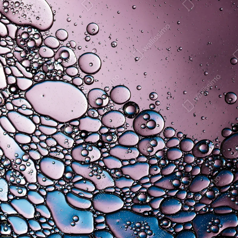 Naklejka na okno fioletowy abstrakcyjny wzór z bąbelkami Naklejka na okno fioletowy abstrakcyjny wzór z bąbelkami