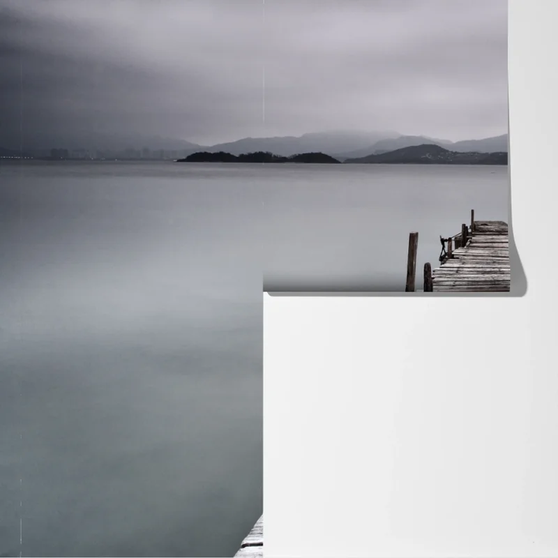 Fototapete ruhige seebrücke über stillem meer Fototapete ruhige seebrücke über stillem meer