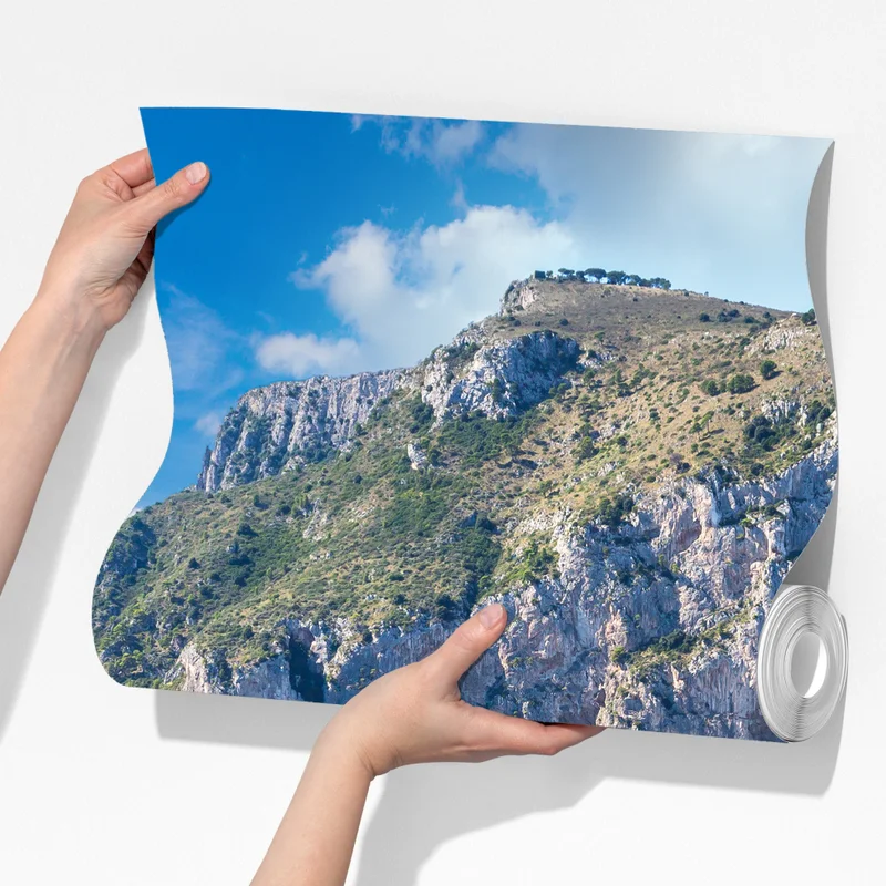 Fototapete Capri sommerküste mit klippen Fototapete Capri sommerküste mit klippen