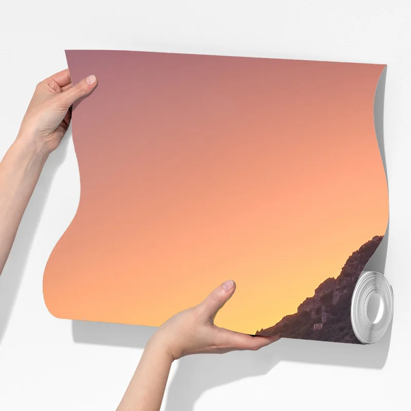 Fototapete sonnenuntergang über Positano, Amalfiküste Fototapete sonnenuntergang über Positano, Amalfiküste