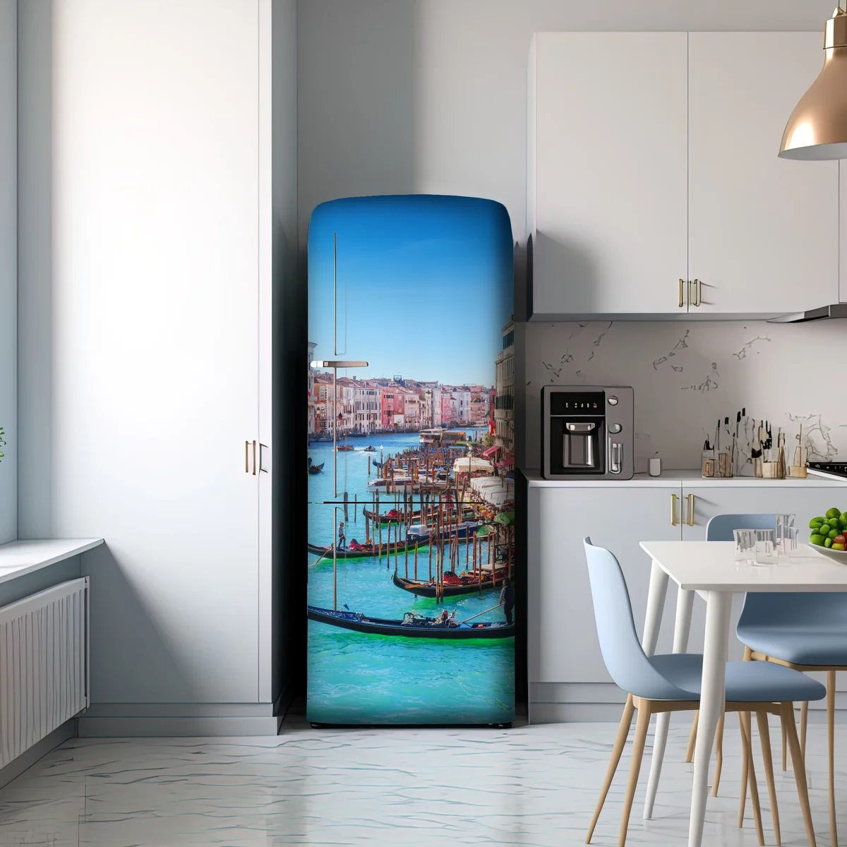 Kühlschrankaufkleber Venedig großer kanal stadtansicht Kühlschrankaufkleber Venedig großer kanal stadtansicht