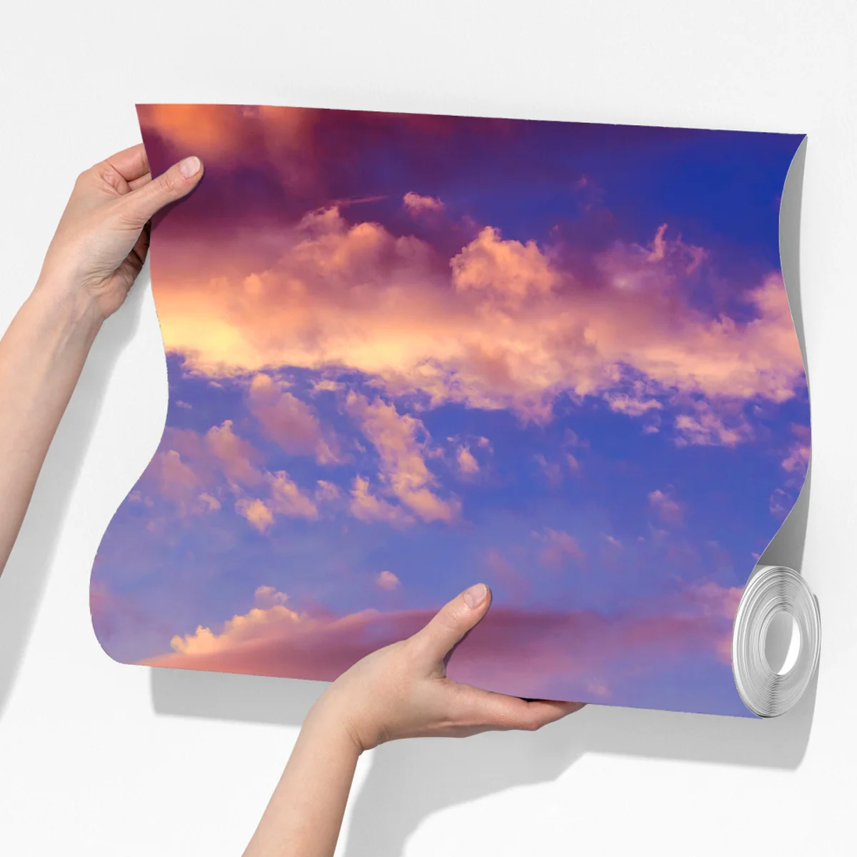 Fototapete sonnenuntergang über dem Eiffelturm Fototapete sonnenuntergang über dem Eiffelturm