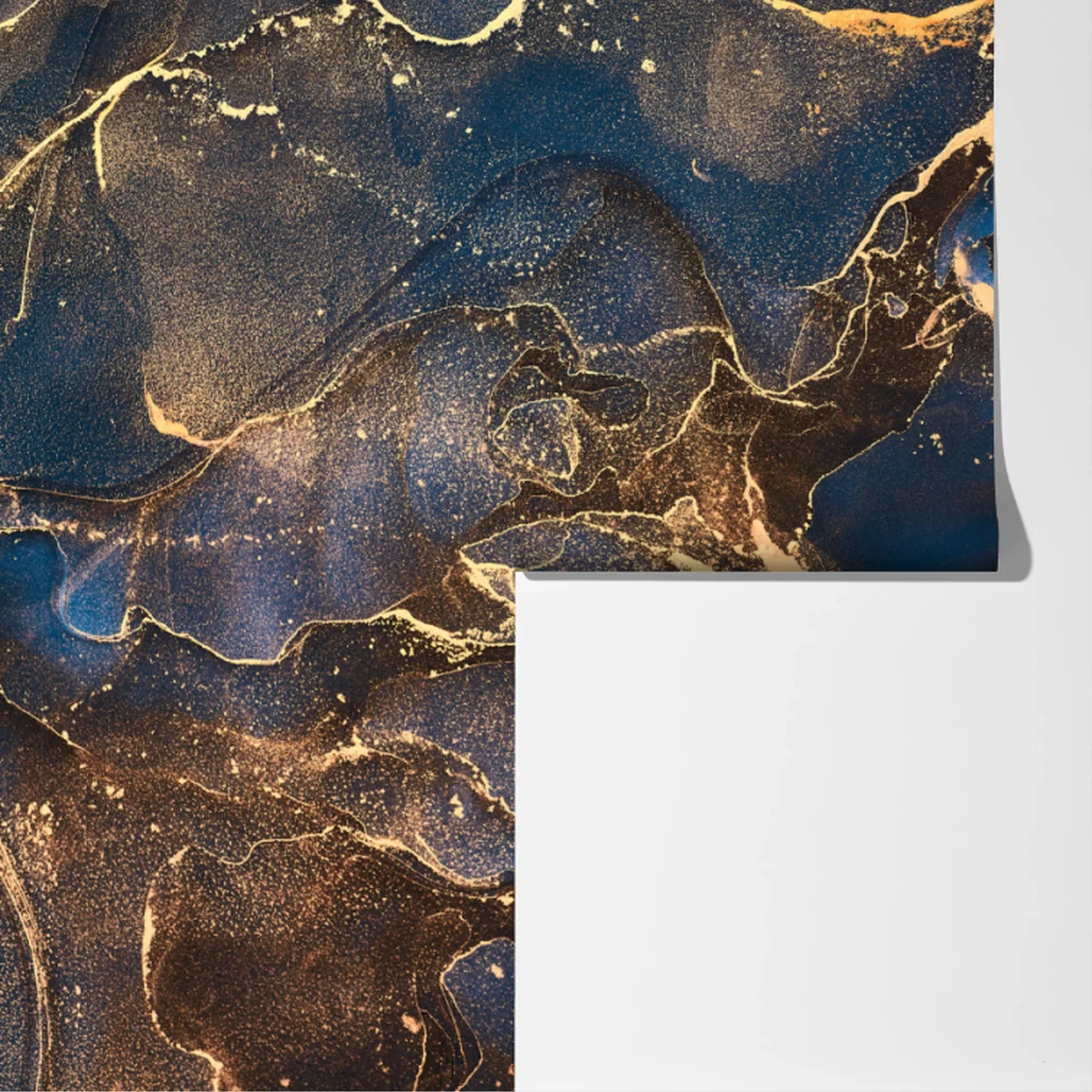 Fototapete nachtmarmor mit goldenen adern Fototapete nachtmarmor mit goldenen adern