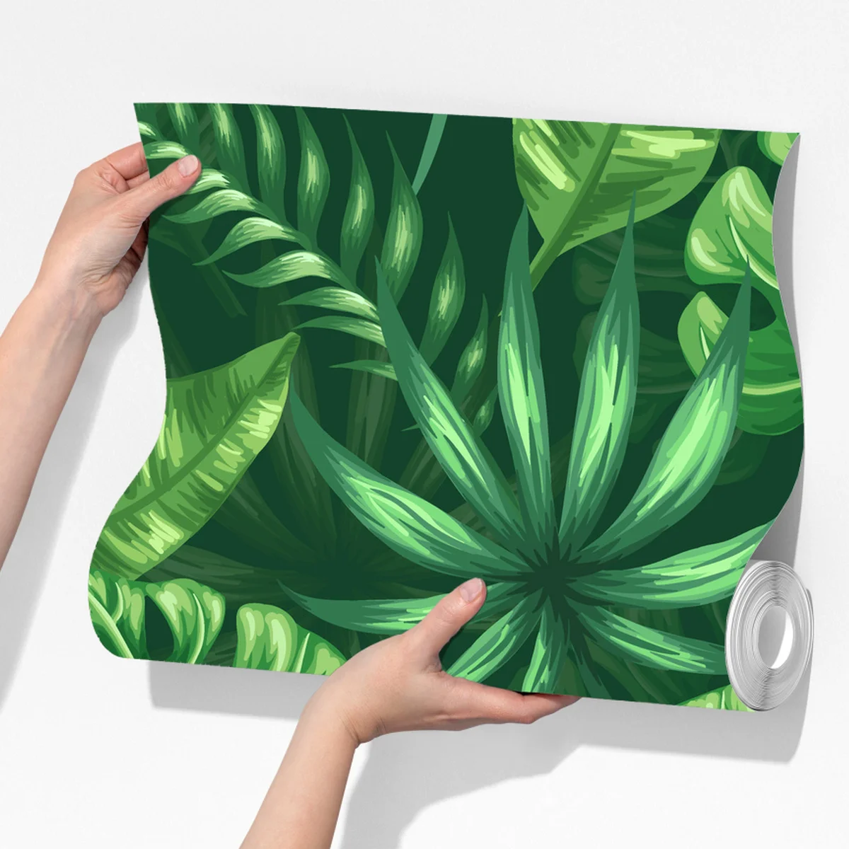 Fototapete tropisches monstera blattmuster Fototapete tropisches monstera blattmuster