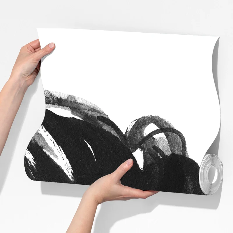 Fototapete elegantes aquarellporträt einer frau Fototapete elegantes aquarellporträt einer frau