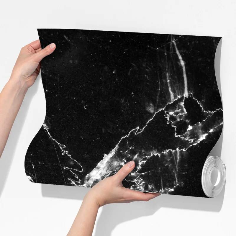 Fototapete schwarzer marmor mit adern Fototapete schwarzer marmor mit adern
