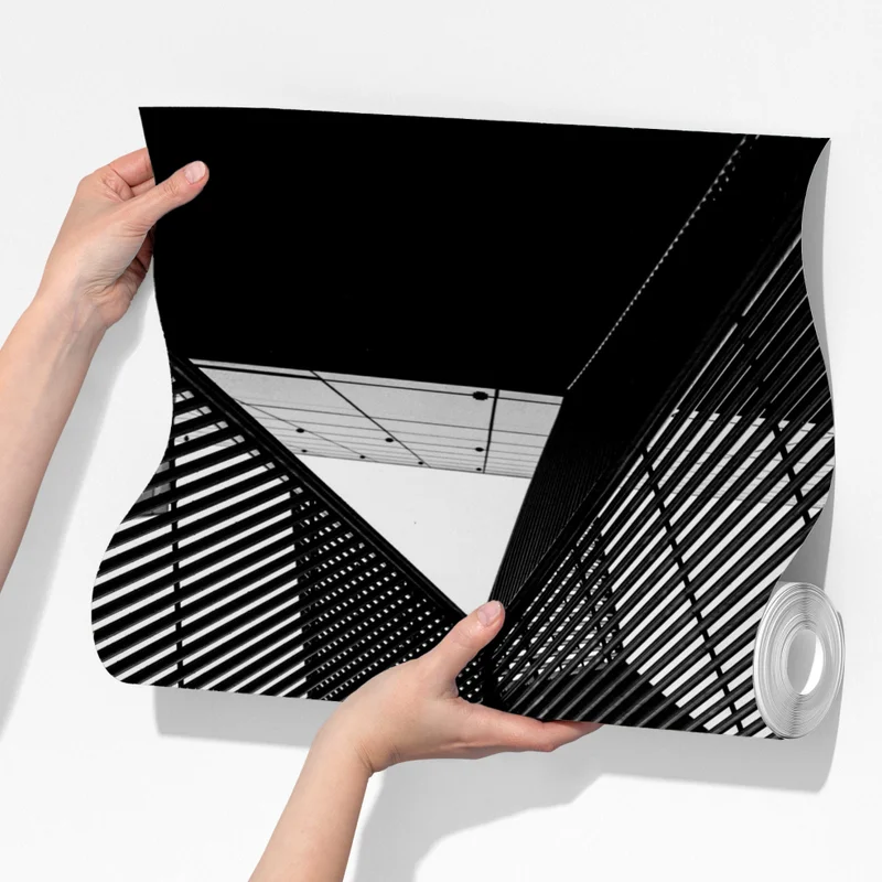 Fototapeta Melbourne architektura czarno-biała Fototapeta Melbourne architektura czarno-biała