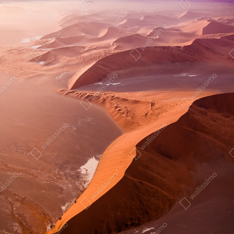 Repositionierbarer Aufkleber dünen von Sossusvlei Repositionierbarer Aufkleber dünen von Sossusvlei