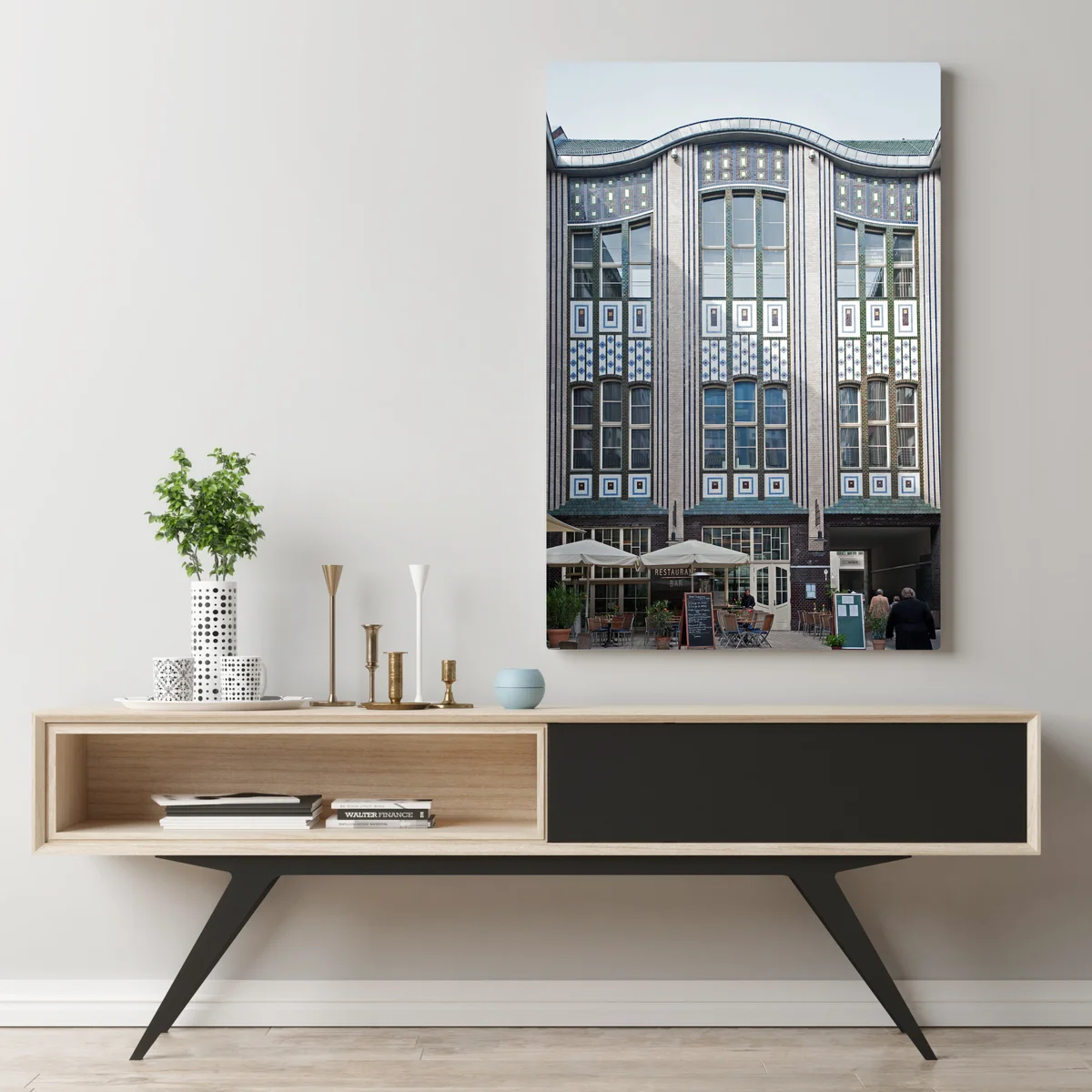 Leinwandbild Berlin Mitte – Hackesche Höfe – Hof 1 - Westseite • Leinwandbilder bei Wallnifity® Leinwandbild Berlin Mitte – Hackesche Höfe – Hof 1 - Westseite • Leinwandbilder bei Wallnifity®