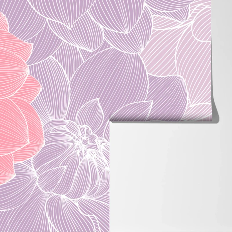 Fototapete zartes pastell blumenmuster Fototapete zartes pastell blumenmuster