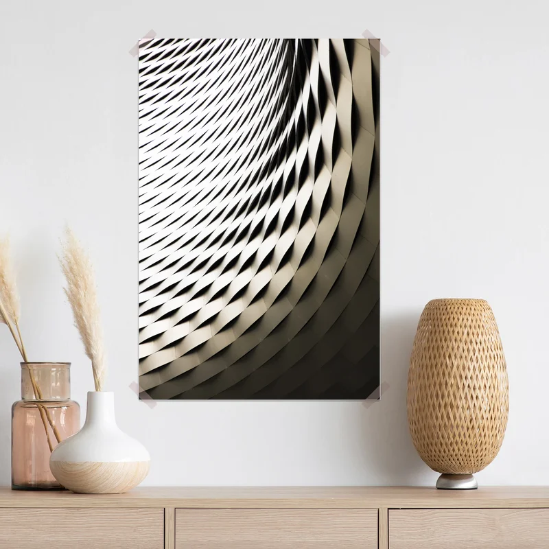 Poster modernes geometrisches architekturmuster Poster modernes geometrisches architekturmuster