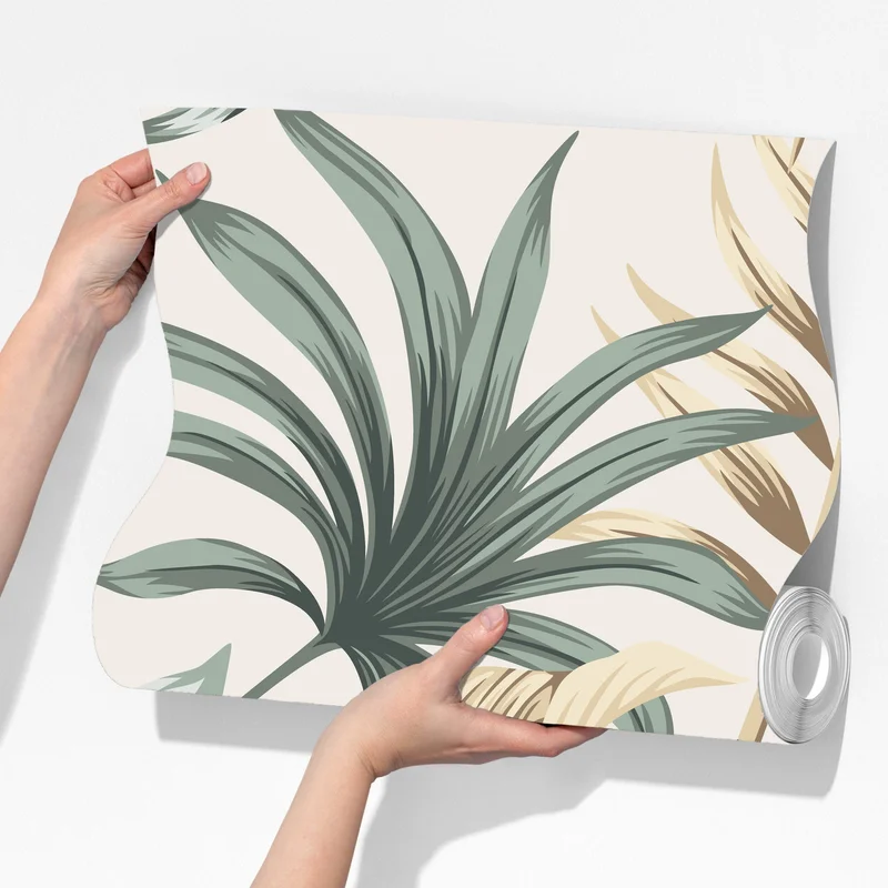 Fototapeta tropikalny botaniczny wzór liści Fototapeta tropikalny botaniczny wzór liści