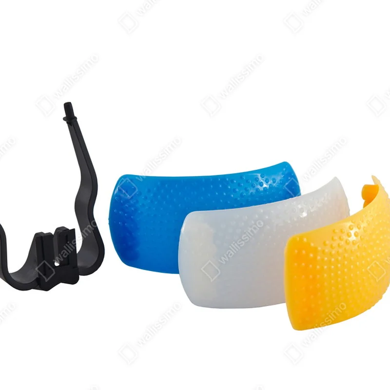 Leinwandbild Blitzdiffusoren für die drei Farben • Leinwandbilder bei Wallnifity® Leinwandbild Blitzdiffusoren für die drei Farben • Leinwandbilder bei Wallnifity®