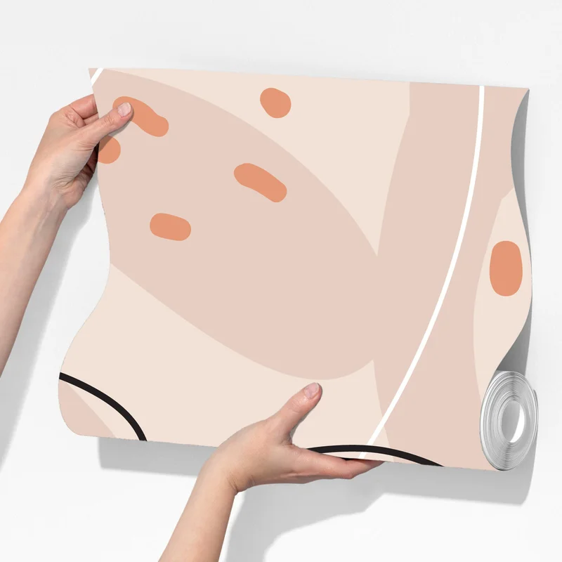 Fototapete pastell linienzeichnungen gesichter Fototapete pastell linienzeichnungen gesichter