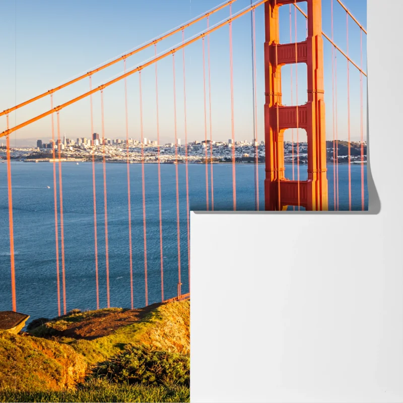 Fototapete panoramablick auf die Golden Gate Bridge Fototapete panoramablick auf die Golden Gate Bridge