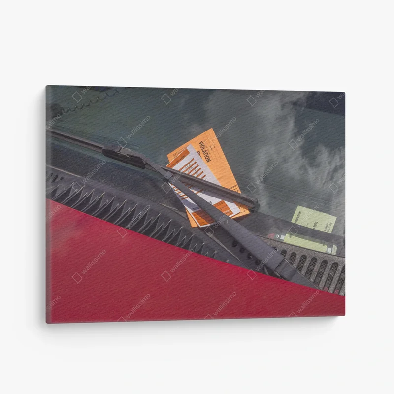 Leinwandbild Verstoß gegen Parkschein • Leinwandbilder bei Wallnifity® Leinwandbild Verstoß gegen Parkschein • Leinwandbilder bei Wallnifity®
