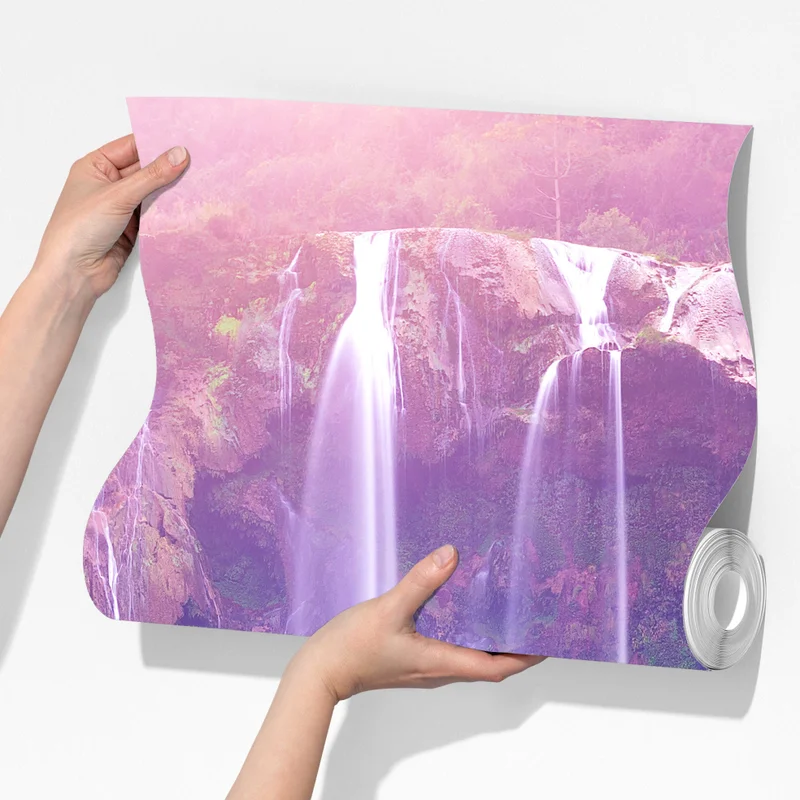 Fototapete friedlicher wasserfall Jiulong in Luoping, China Fototapete friedlicher wasserfall Jiulong in Luoping, China