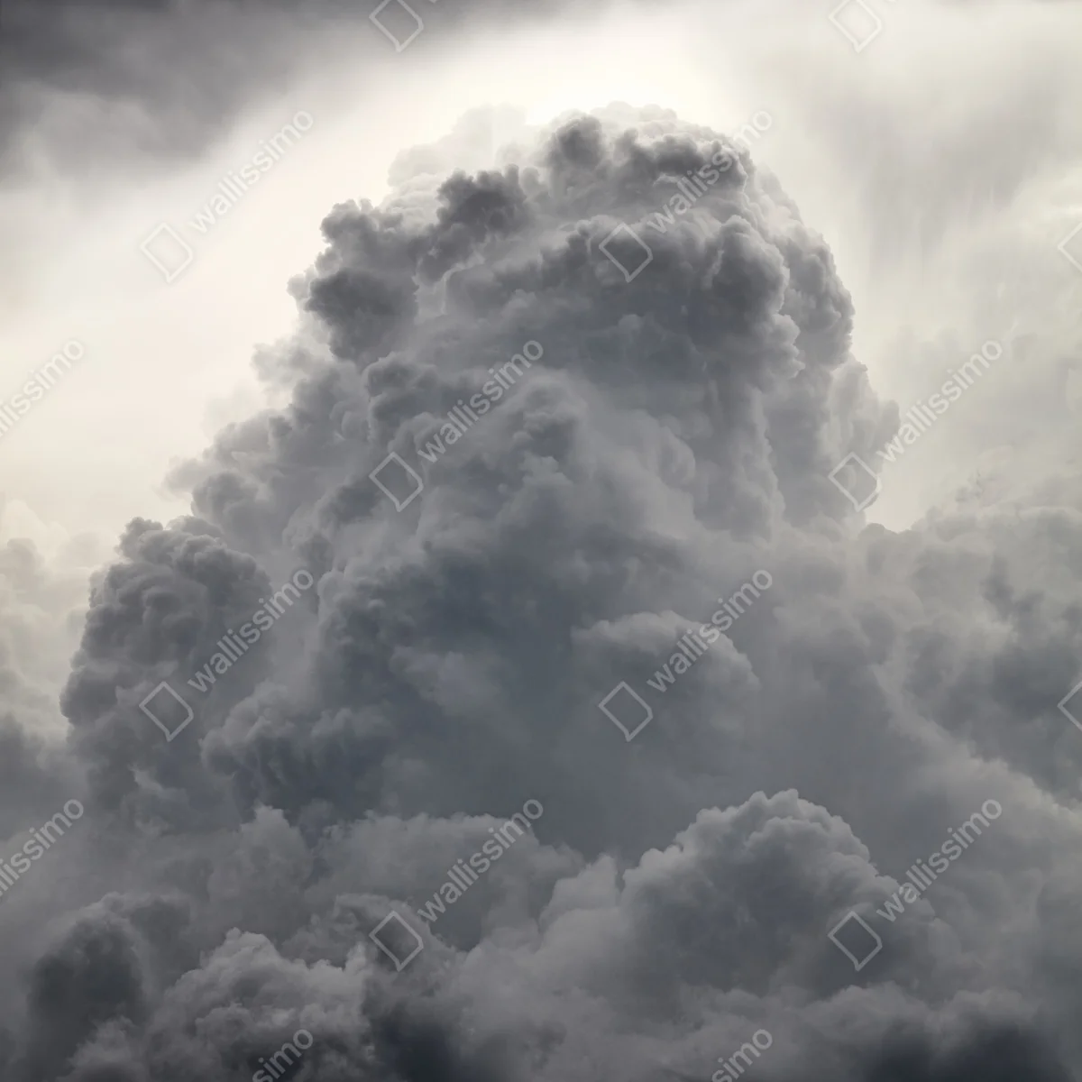 Fensteraufkleber dramatische graue wolkenlandschaft Fensteraufkleber dramatische graue wolkenlandschaft