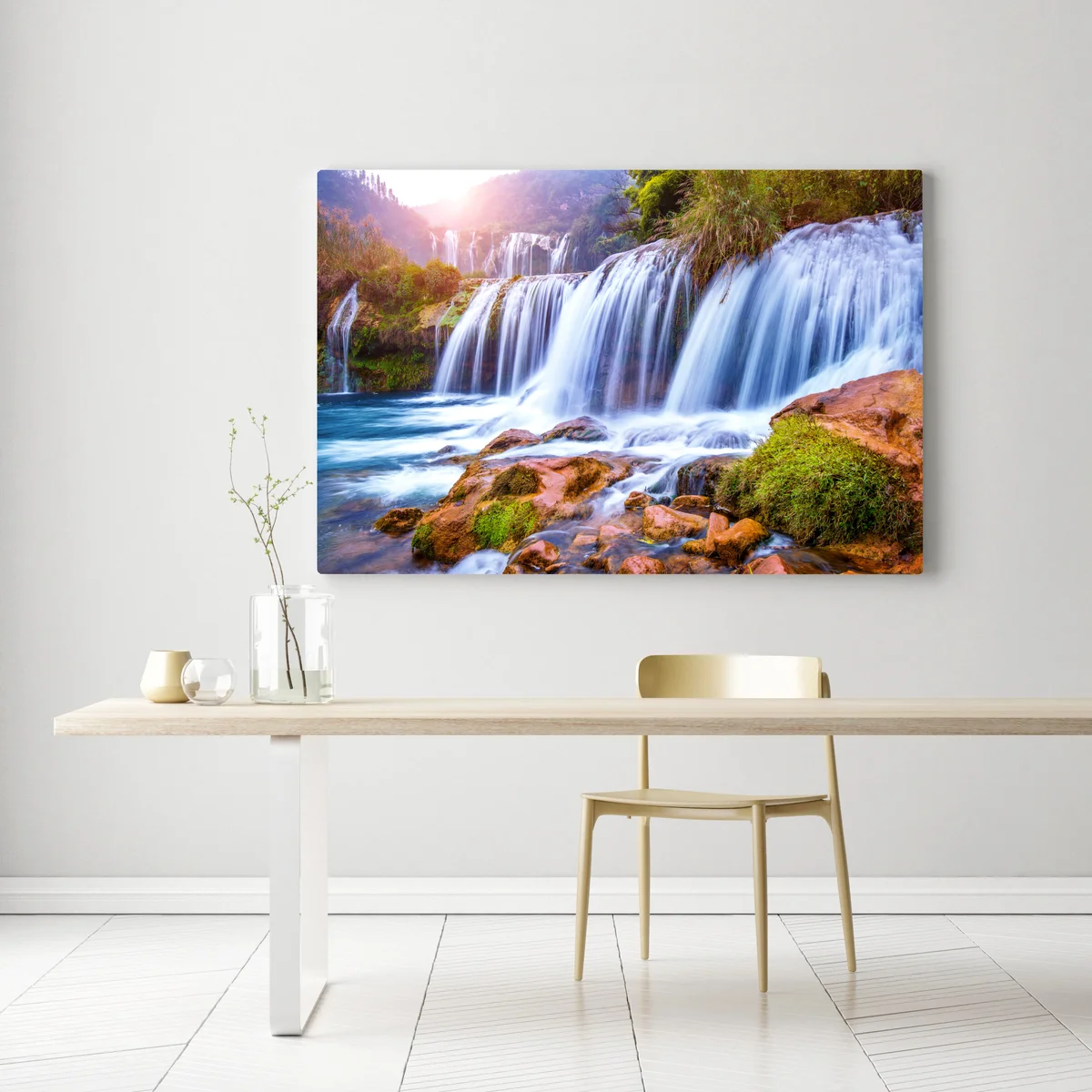 Leinwandbild Jiulong wasserfall in Luoping, China Leinwandbild Jiulong wasserfall in Luoping, China