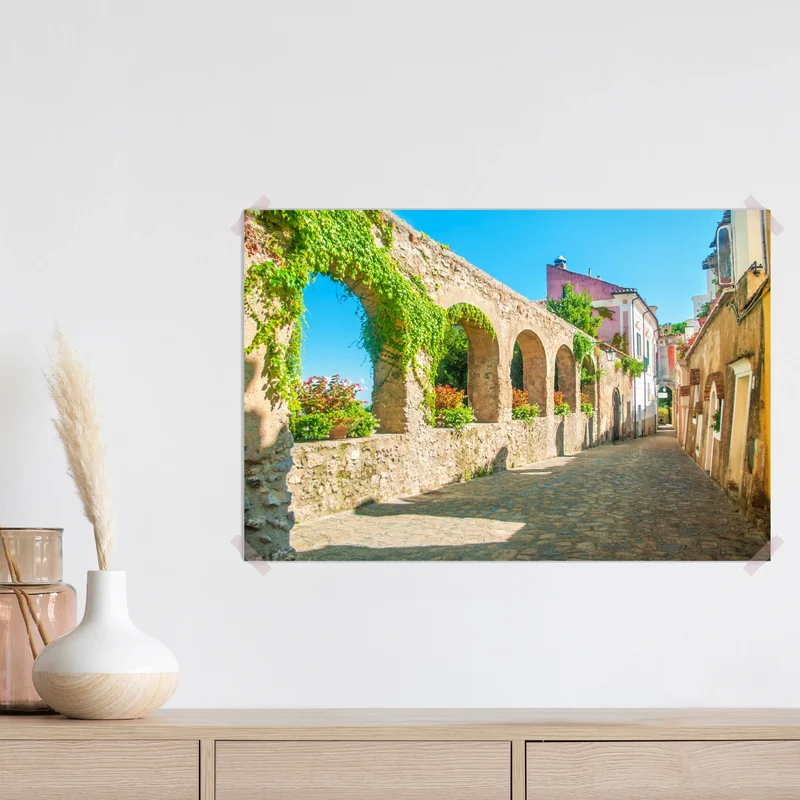 Poster sonnige bögen in Ravello Poster sonnige bögen in Ravello