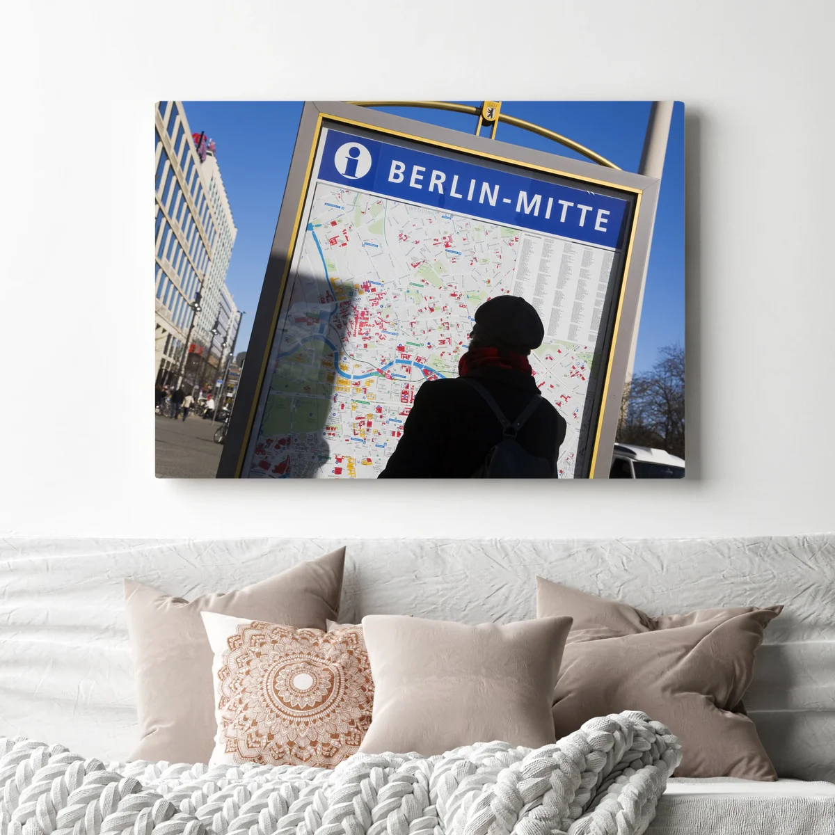 Leinwandbild Berlin-mitte • Leinwandbilder bei Wallnifity® Leinwandbild Berlin-mitte • Leinwandbilder bei Wallnifity®