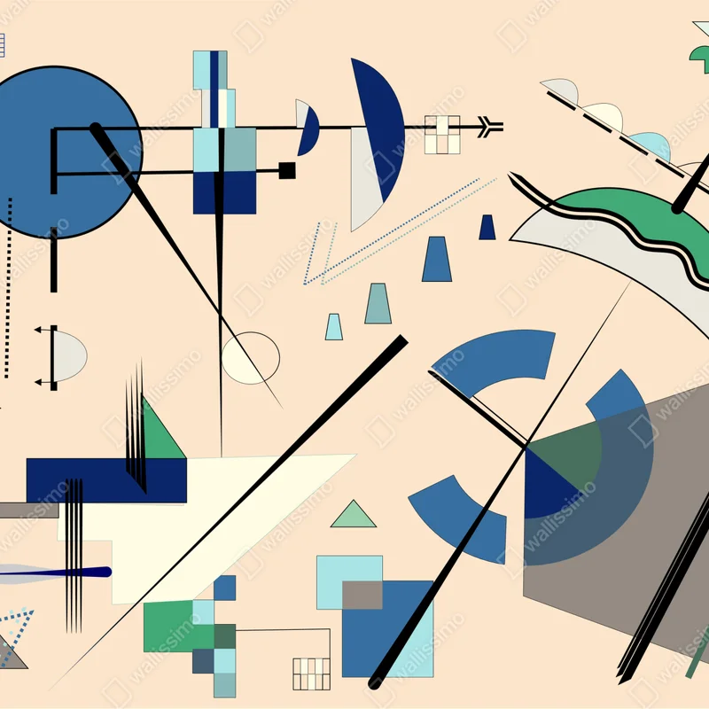 Tischaufkleber und Schreibtischaufkleber geometrische pastellkomposition Tischaufkleber und Schreibtischaufkleber geometrische pastellkomposition