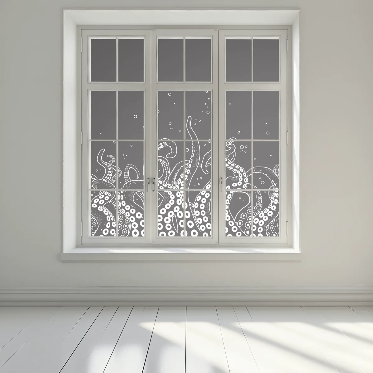 Fensteraufkleber oktopus tentakel muster Fensteraufkleber oktopus tentakel muster