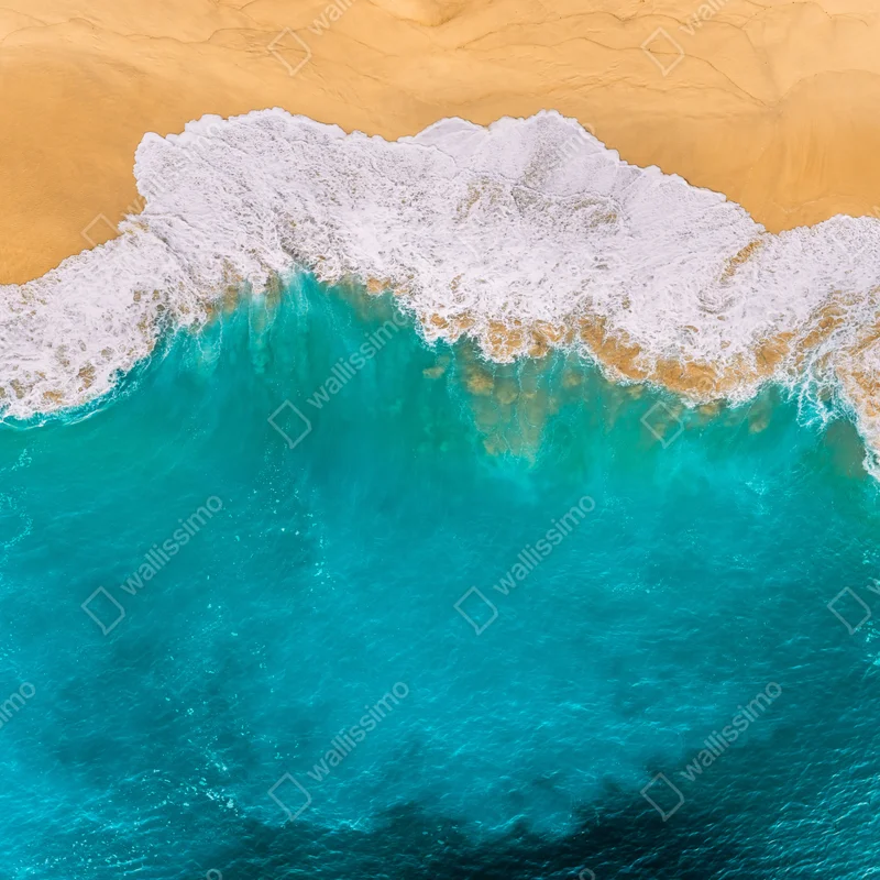 Fensteraufkleber türkisblaue wellen am strand Kelingking, Nusa Penida Fensteraufkleber türkisblaue wellen am strand Kelingking, Nusa Penida