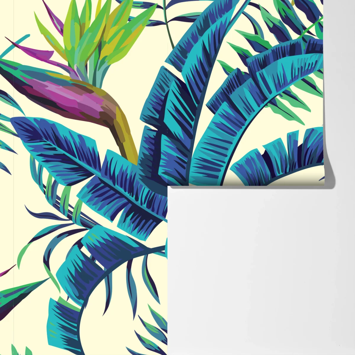 Fototapete tropische türkisblätter Fototapete tropische türkisblätter
