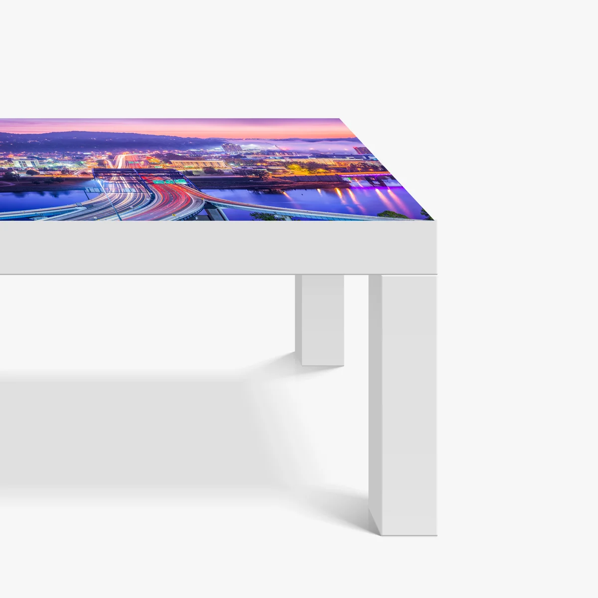 Tischaufkleber und Schreibtischaufkleber Charleston skyline bei dämmerung Tischaufkleber und Schreibtischaufkleber Charleston skyline bei dämmerung