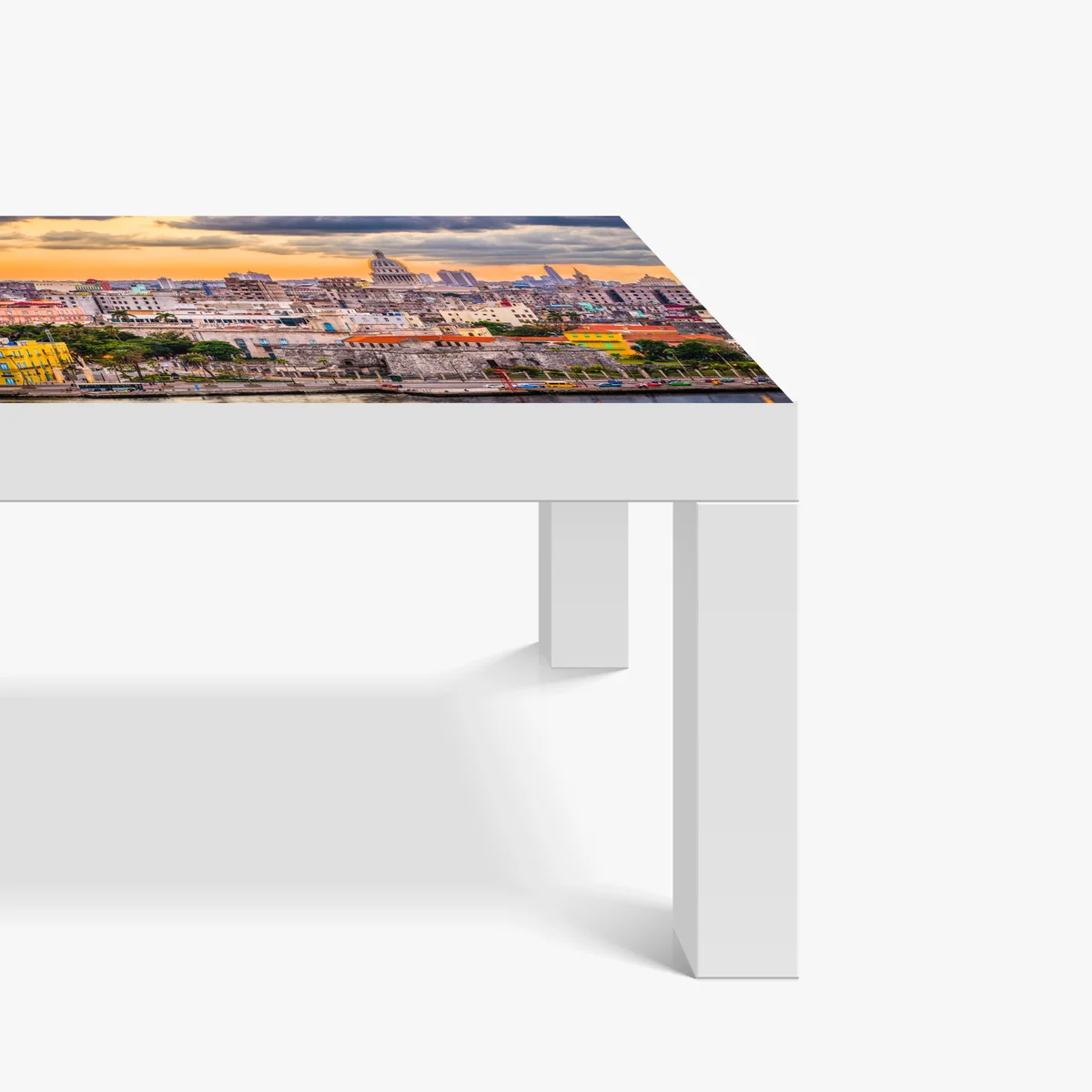 Tischaufkleber und Schreibtischaufkleber Havanna skyline bei sonnenuntergang Tischaufkleber und Schreibtischaufkleber Havanna skyline bei sonnenuntergang