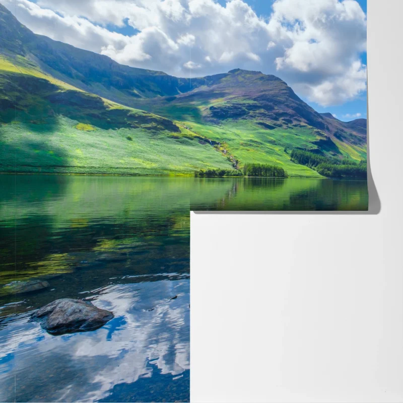 Fototapete ruhige bergspiegelungen im Lake District Fototapete ruhige bergspiegelungen im Lake District