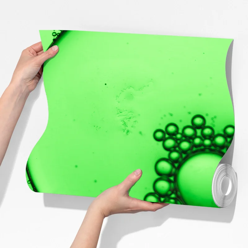 Fototapete grüne blasen abstrakte komposition Fototapete grüne blasen abstrakte komposition