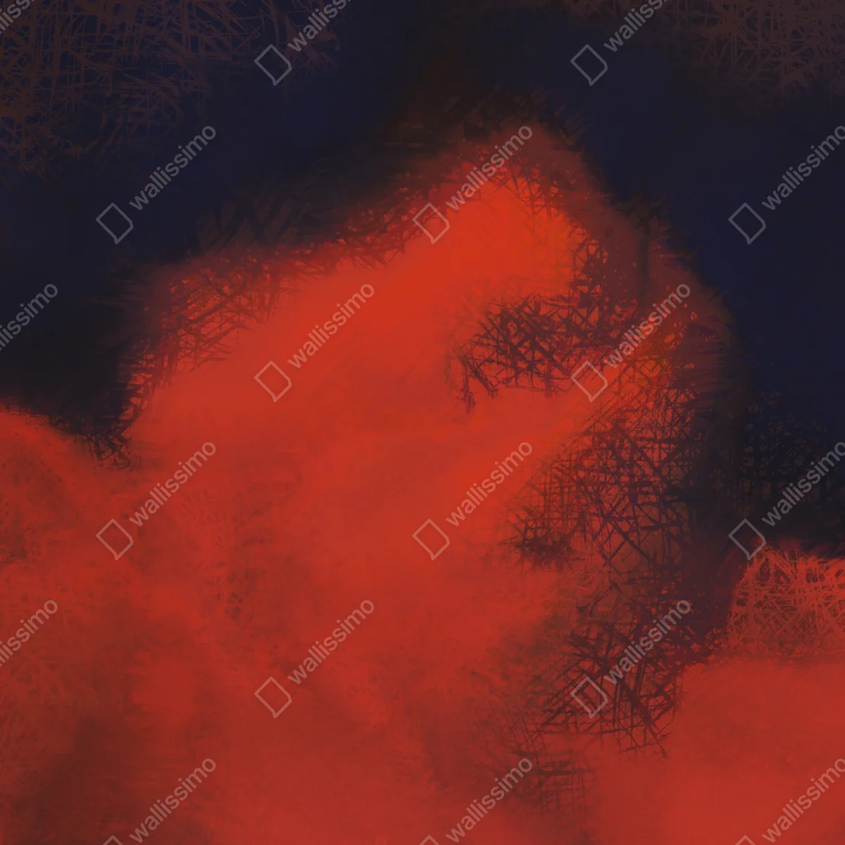 Poster feurige abstrakte komposition • Poster bei Wallnifity® Poster feurige abstrakte komposition • Poster bei Wallnifity®