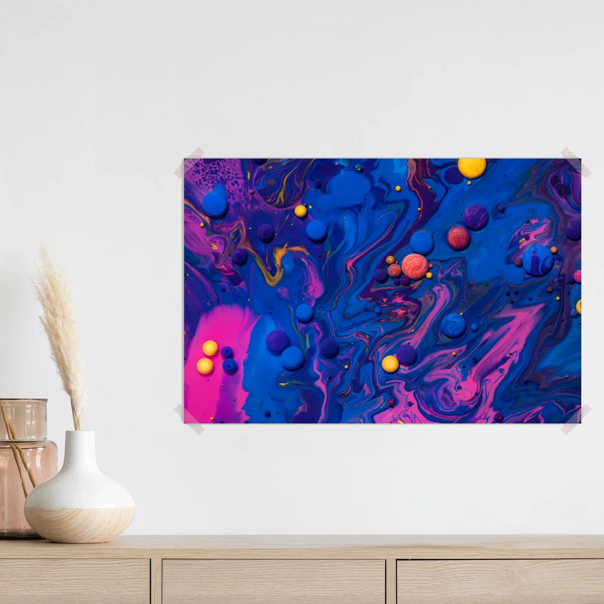 Poster lebendige kosmische farbwirbel Poster lebendige kosmische farbwirbel