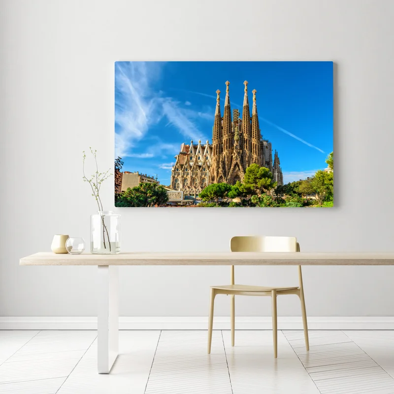 Leinwandbild Sagrada Familia in Barcelona Leinwandbild Sagrada Familia in Barcelona