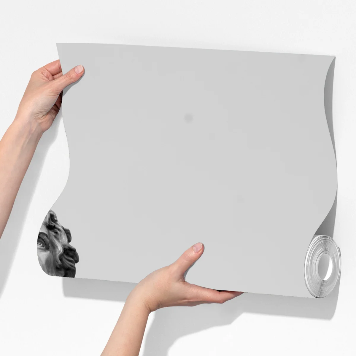 Fototapeta Neptun klasyczny posąg w monochromie Fototapeta Neptun klasyczny posąg w monochromie