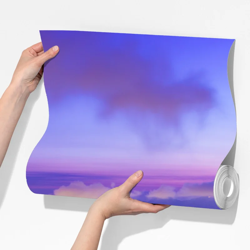 Fototapete Hong Kong skyline bei dämmerung Fototapete Hong Kong skyline bei dämmerung