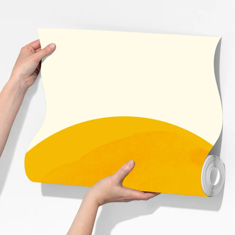 Fototapeta złote słońce nad minimalistycznymi górami Fototapeta złote słońce nad minimalistycznymi górami