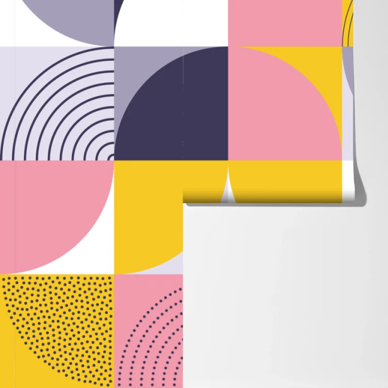 Fototapeta pastelowa geometryczna mozaika Fototapeta pastelowa geometryczna mozaika