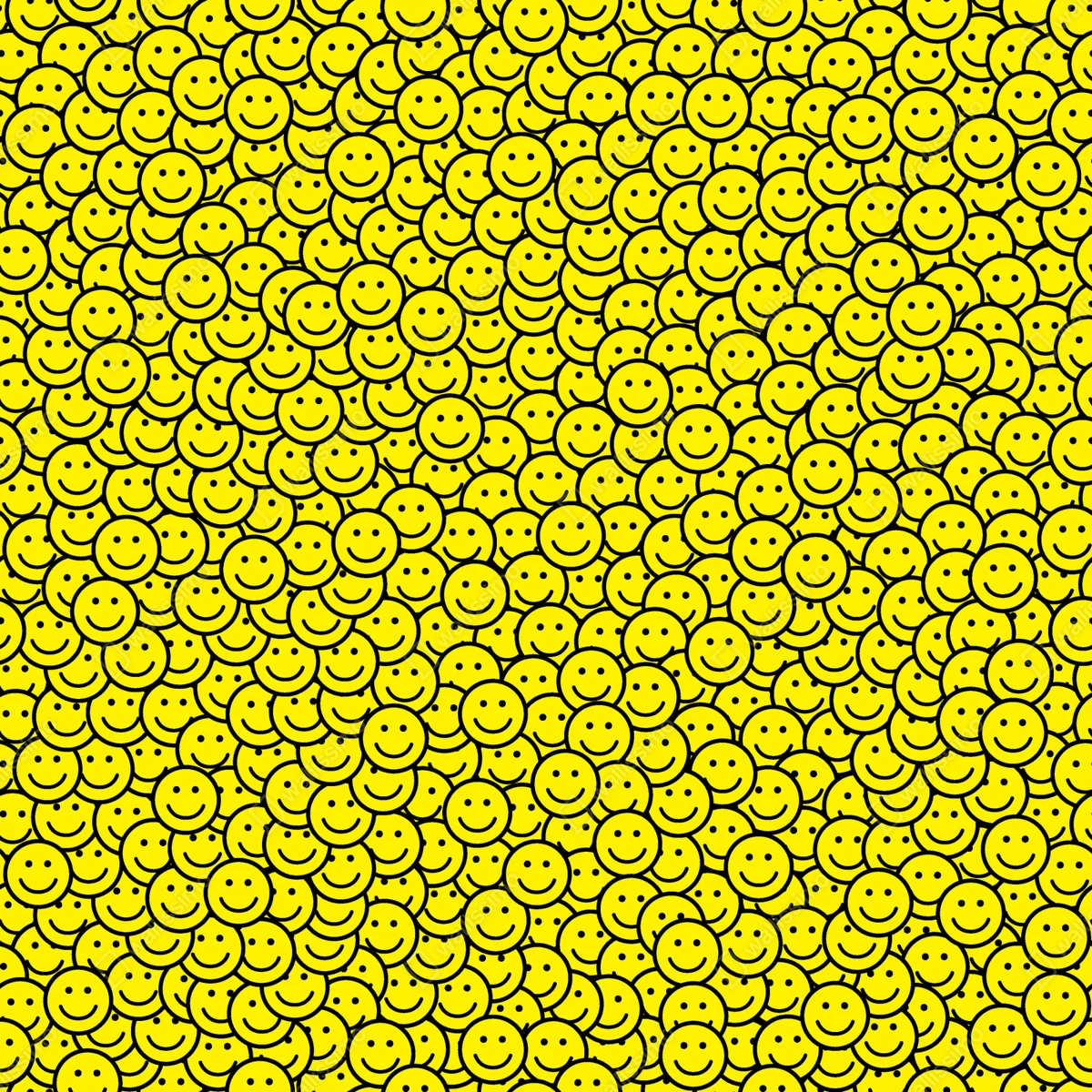 Schrankaufkleber fröhliches smiley muster Schrankaufkleber fröhliches smiley muster