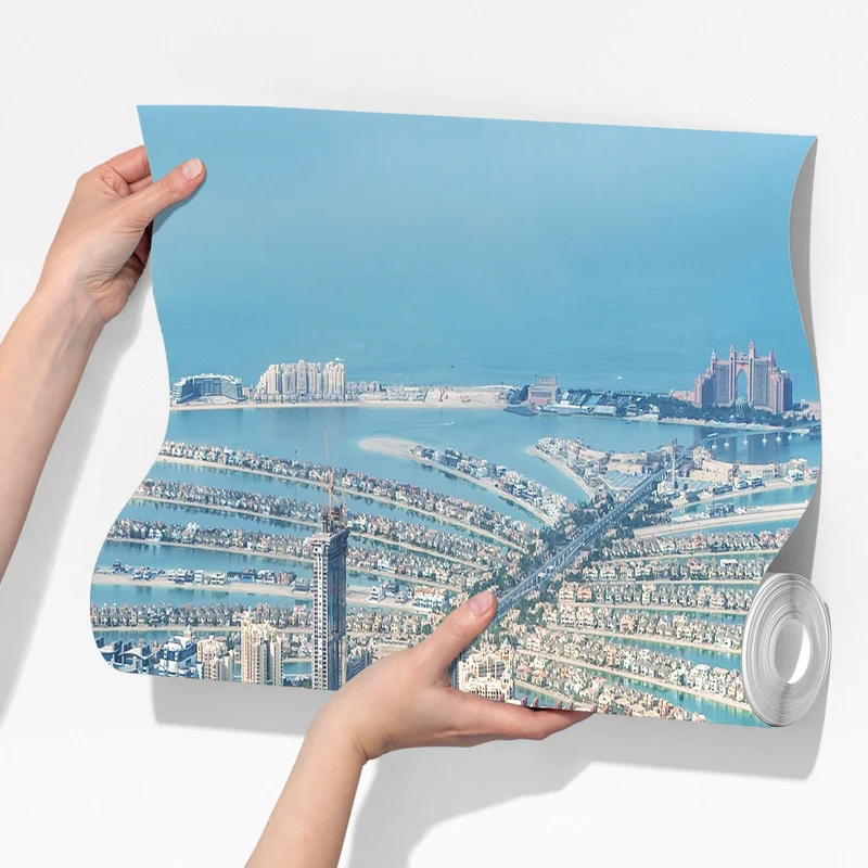 Fototapete luftaufnahme von Palm Jumeirah, Dubai Fototapete luftaufnahme von Palm Jumeirah, Dubai