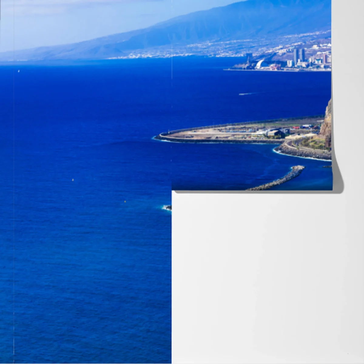 Fototapeta słoneczna zatoka z turkusową wodą Fototapeta słoneczna zatoka z turkusową wodą