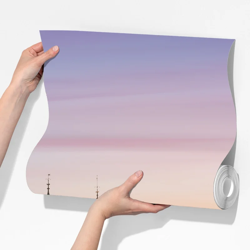 Fototapete Paris sonnenuntergang über der historischen brücke Fototapete Paris sonnenuntergang über der historischen brücke