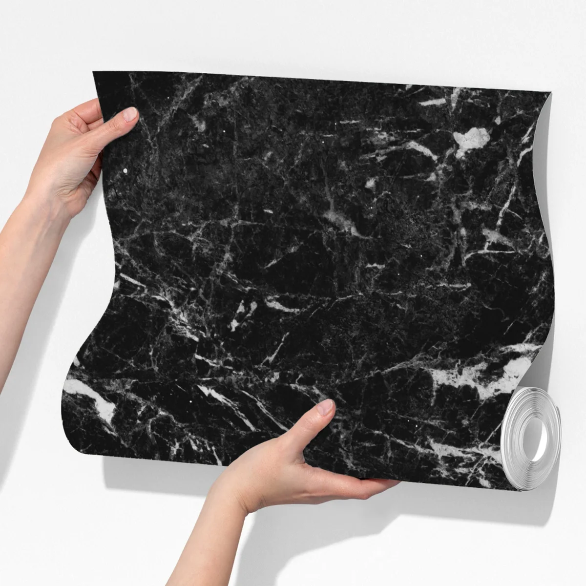 Fototapete schwarzer marmor mit weißen adern Fototapete schwarzer marmor mit weißen adern